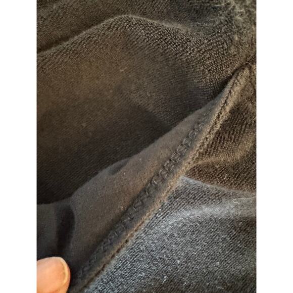 D&Co Black Terrycloth Skort with Pockets Size 2X Plus - Picture 2 of 3